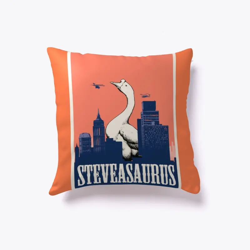 Steveasaurus Pillow