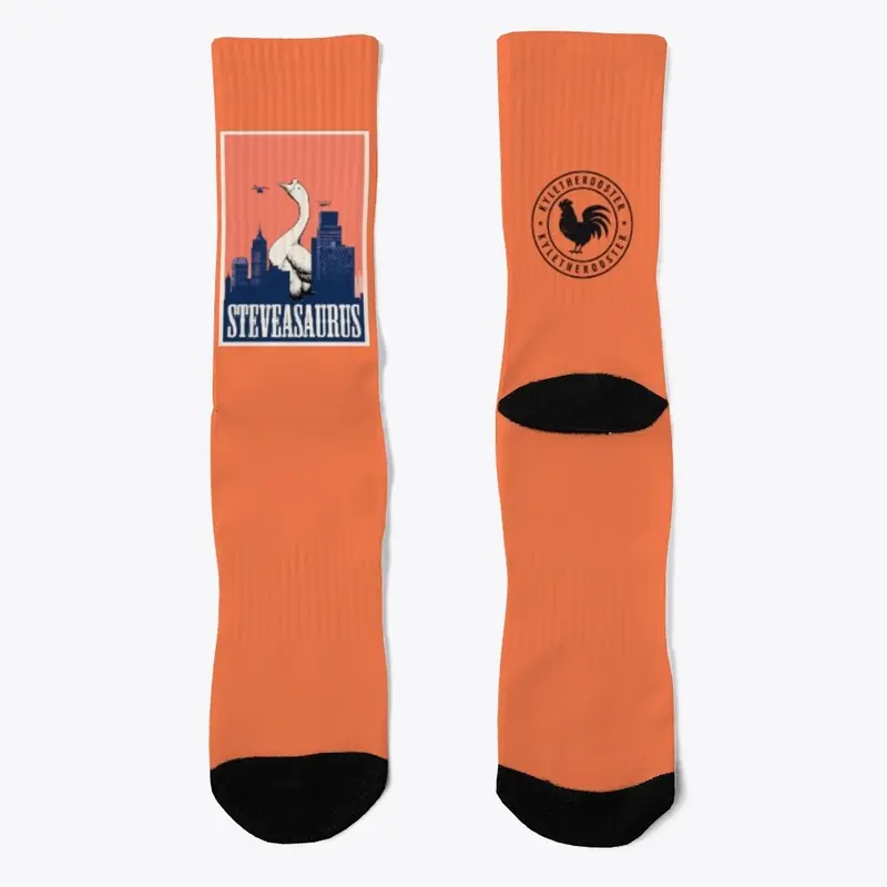 Steveasaurus Socks