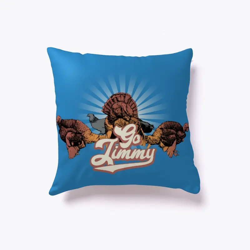 Go Jimmy Pillow