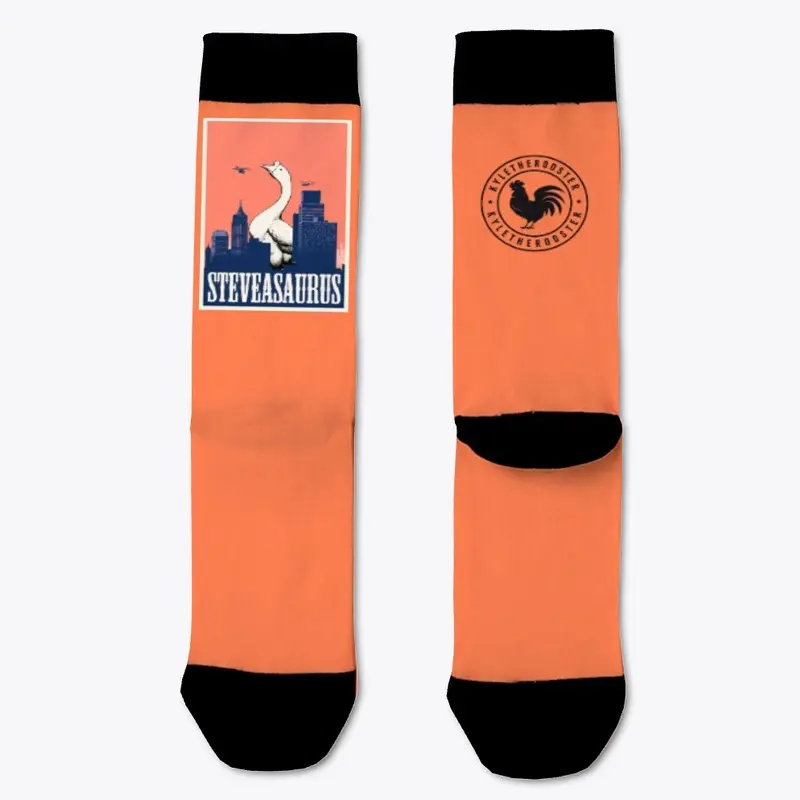 Steveasaurus Socks